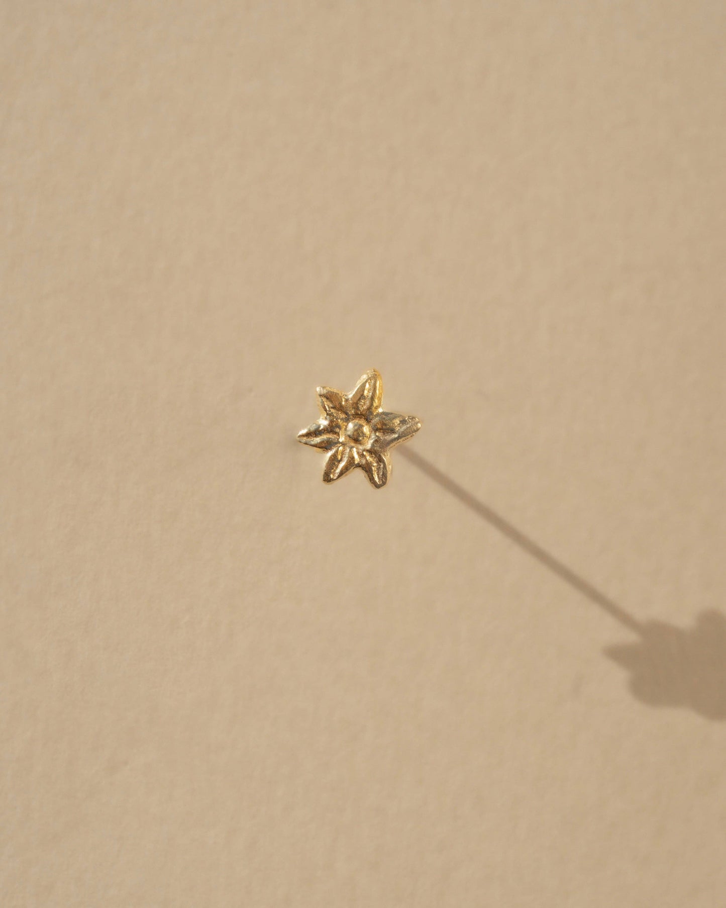 Stellate Stud Earring | Sterling Silver