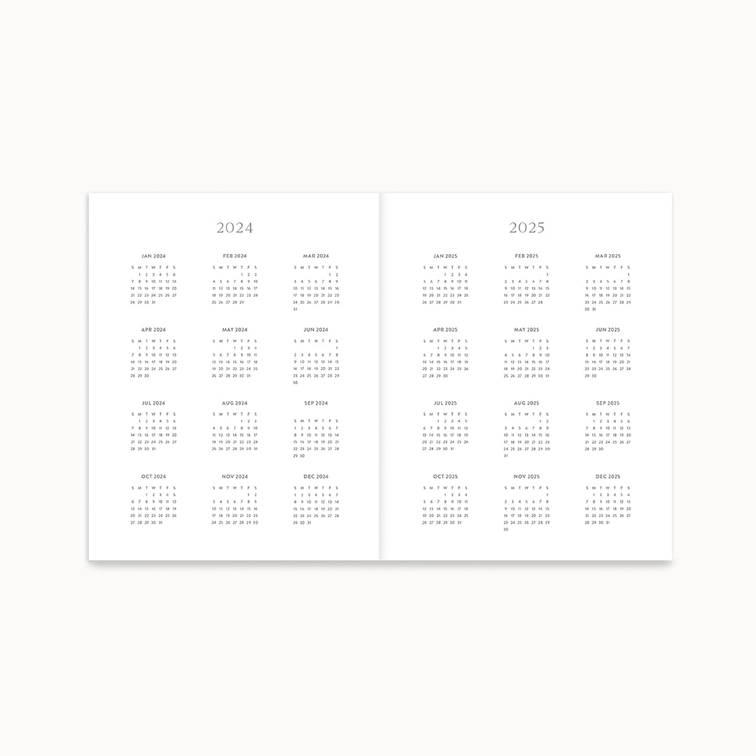 2024 Monthly Planner | Summer Blooms