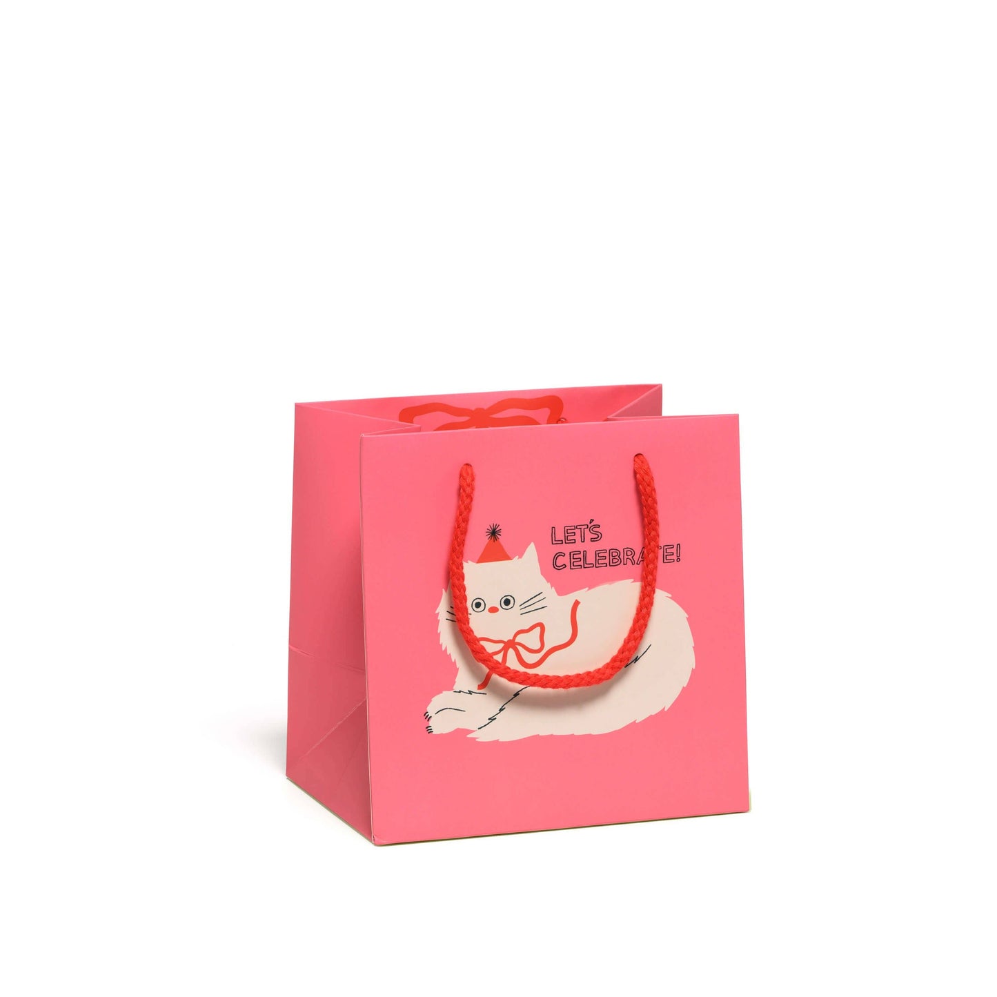 Let's Celebrate Cat Gift Bag | Small