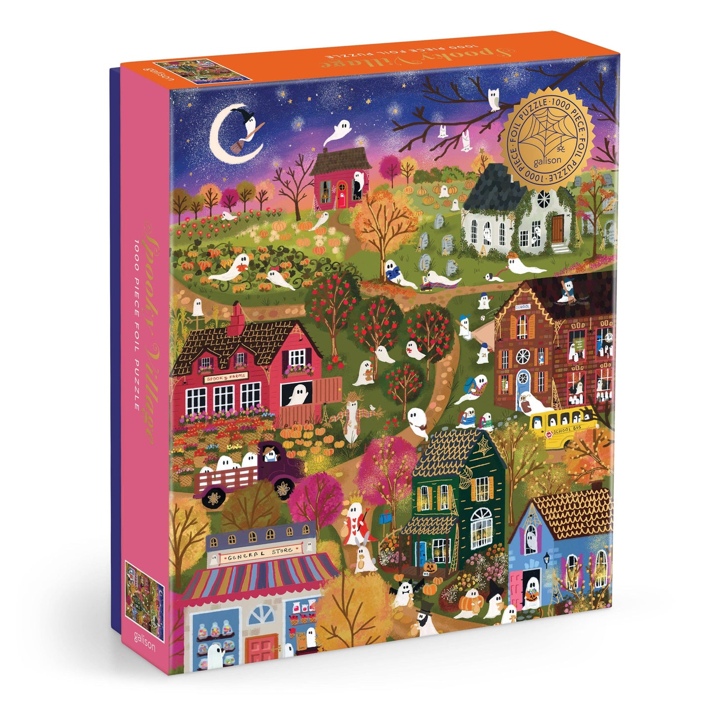 Spooky Village | 1000 Piece Foil Puzzle