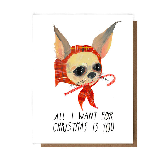 All I Want For Christmas Is You Holiday Card