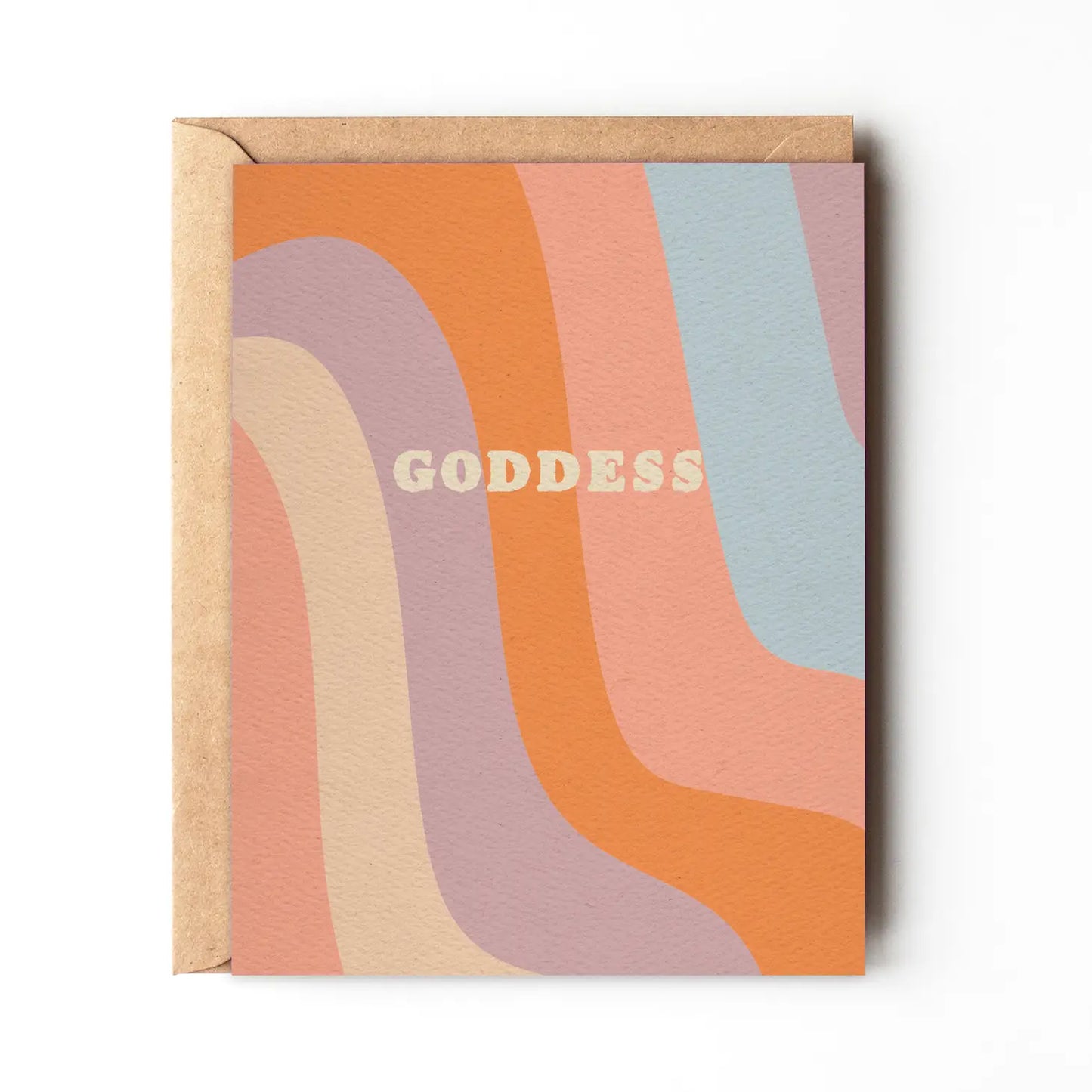 Seventies Goddess Card
