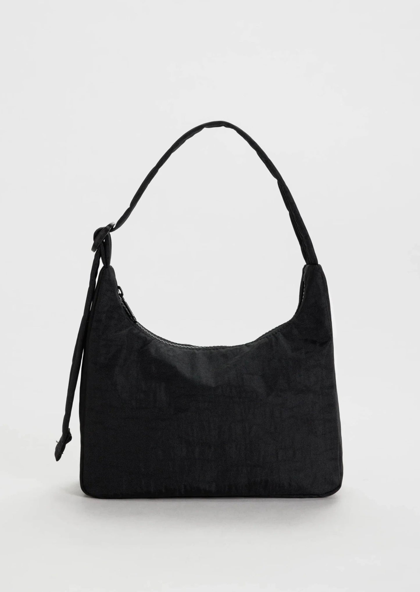 Mini Nylon Shoulder Bag | Black