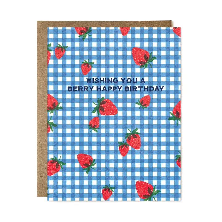Berry Happy Birthday Card