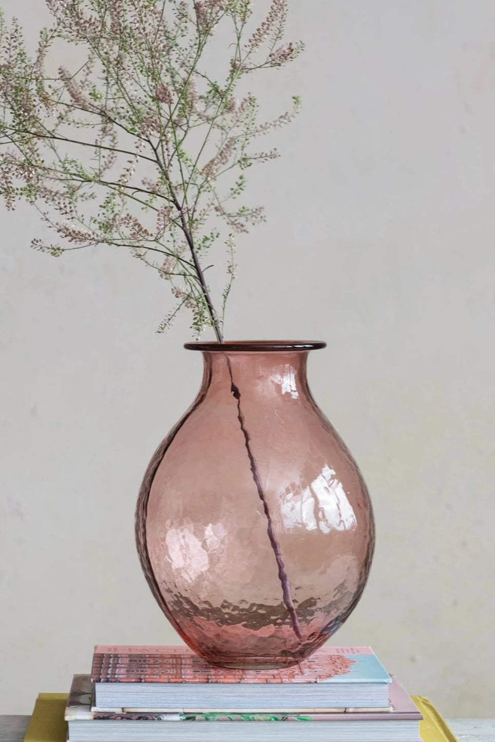 Rose Glass Vase
