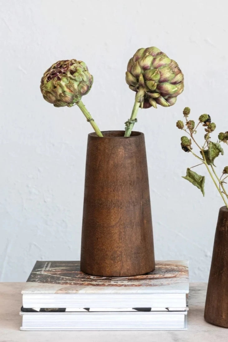 Reclaimed Wood Vase | Large