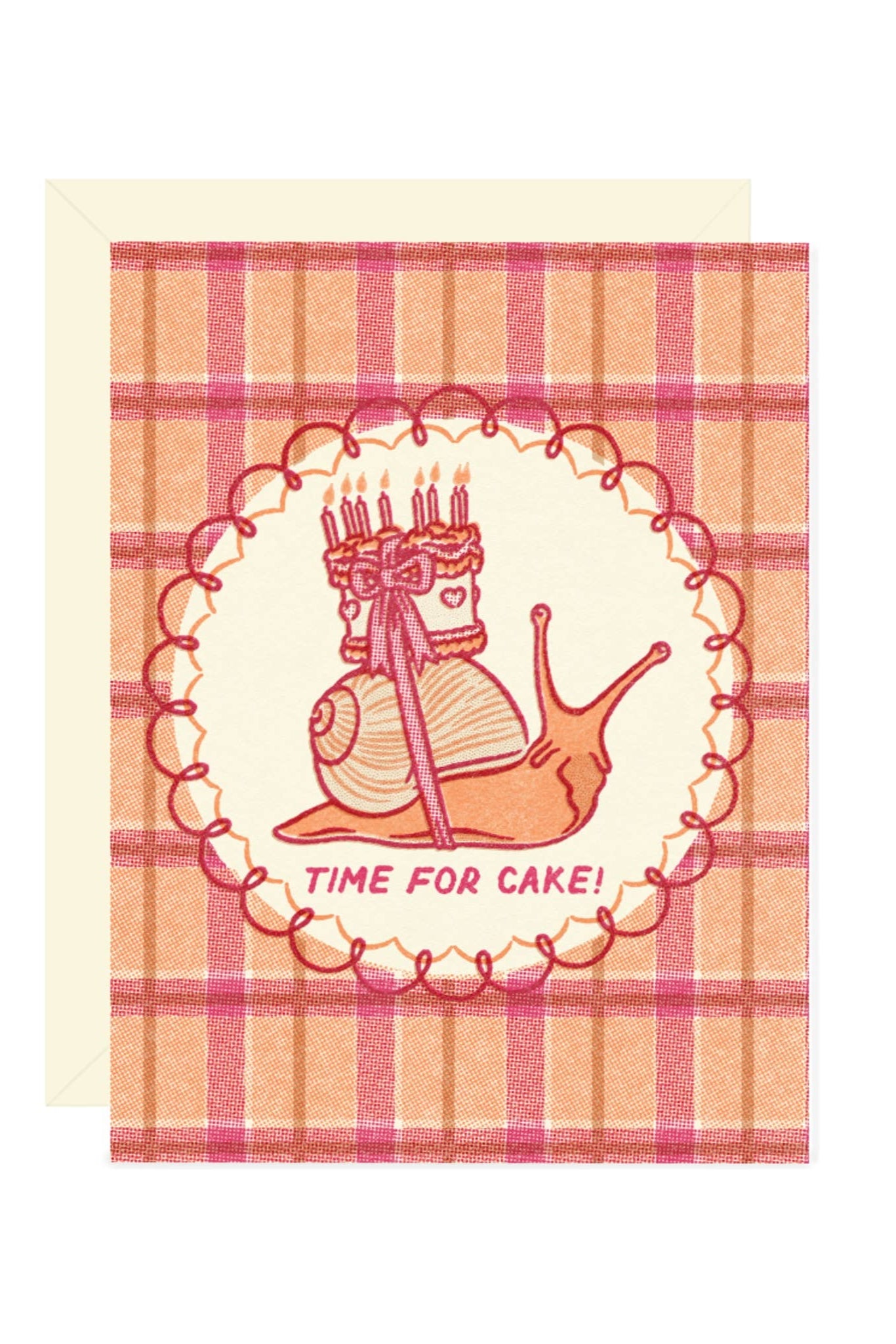 Time for Cake Birthday Card