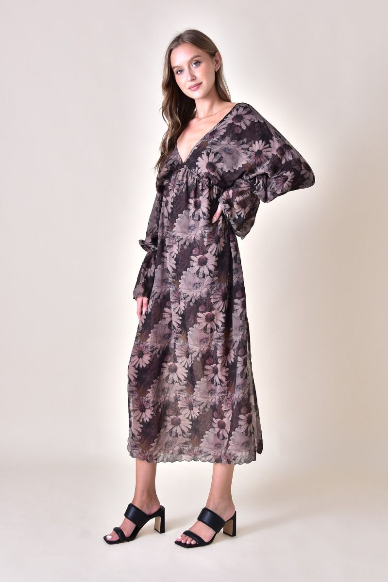 Season of the Witch Midi Dress