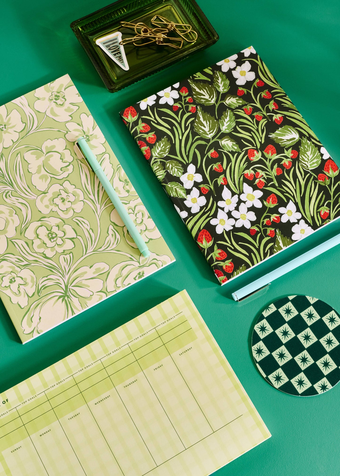 Meadow Garden Dot Grid Notebook