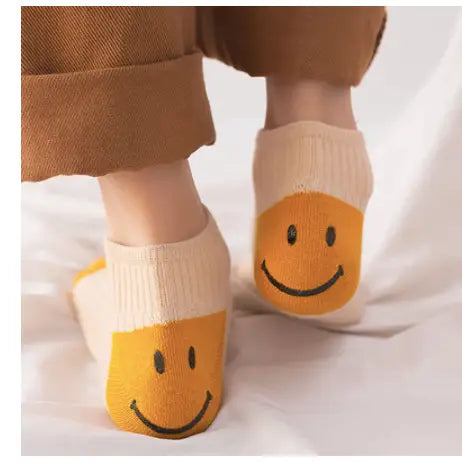 Smiley Heel Socks