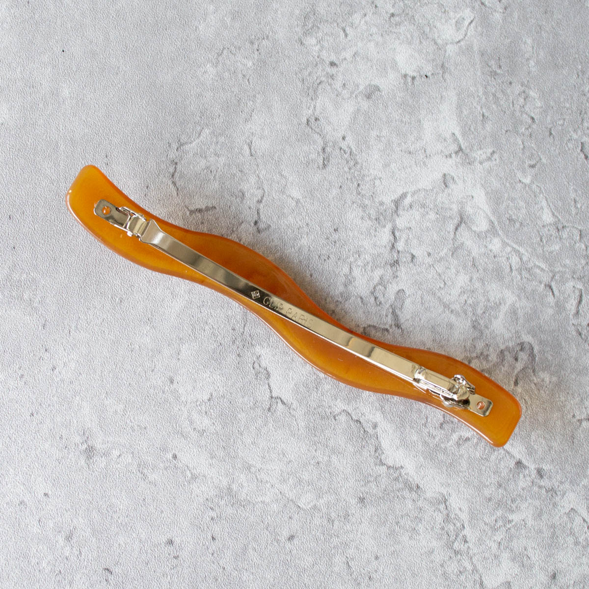 Wavy Baby Barrette | Brown Sugar