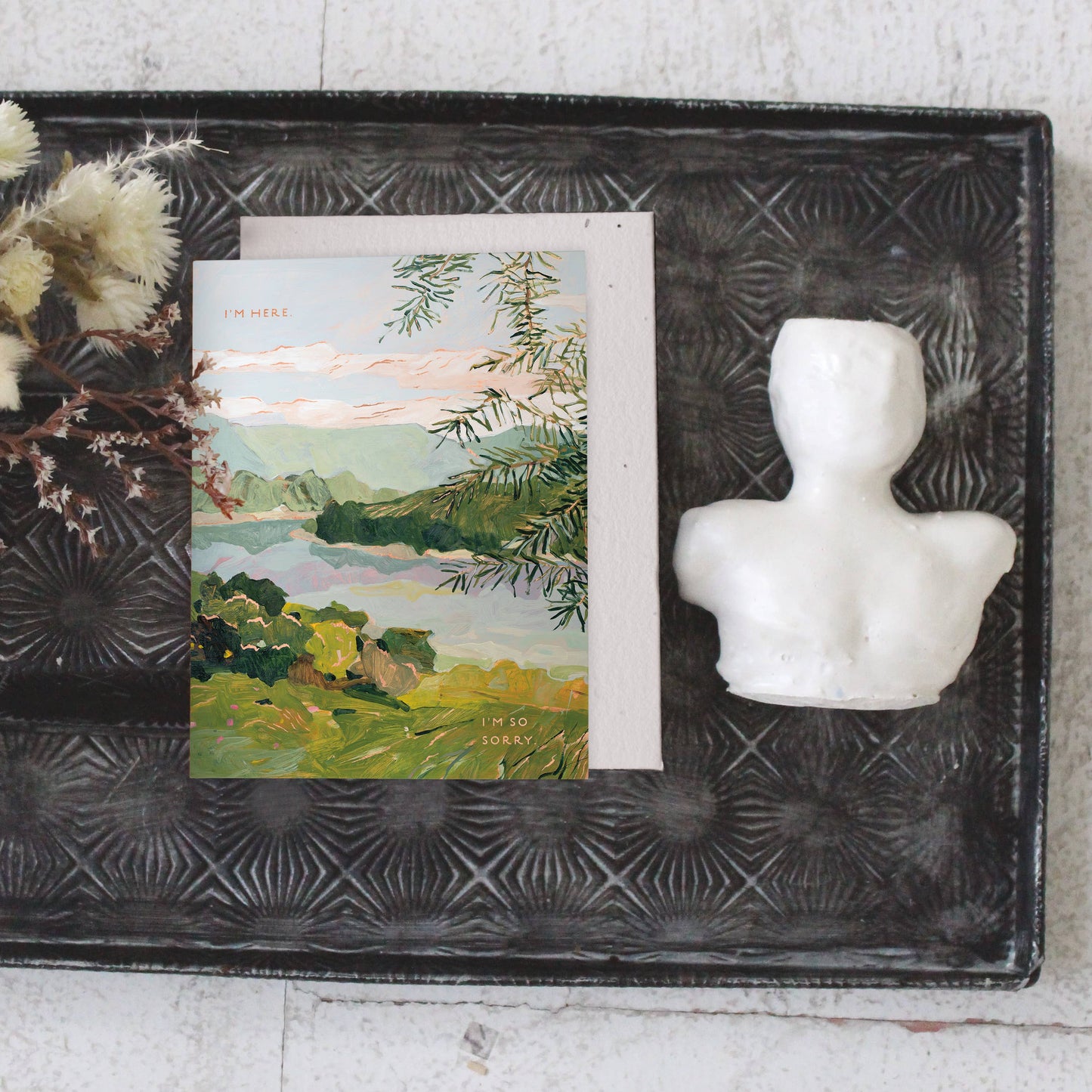 River Bank Sympathy Card