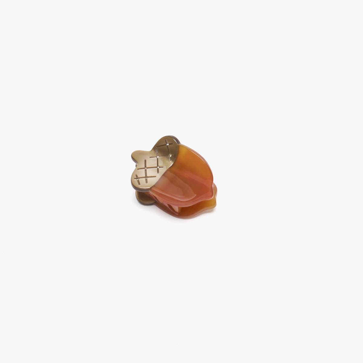 Acorn Mini Hair Claw