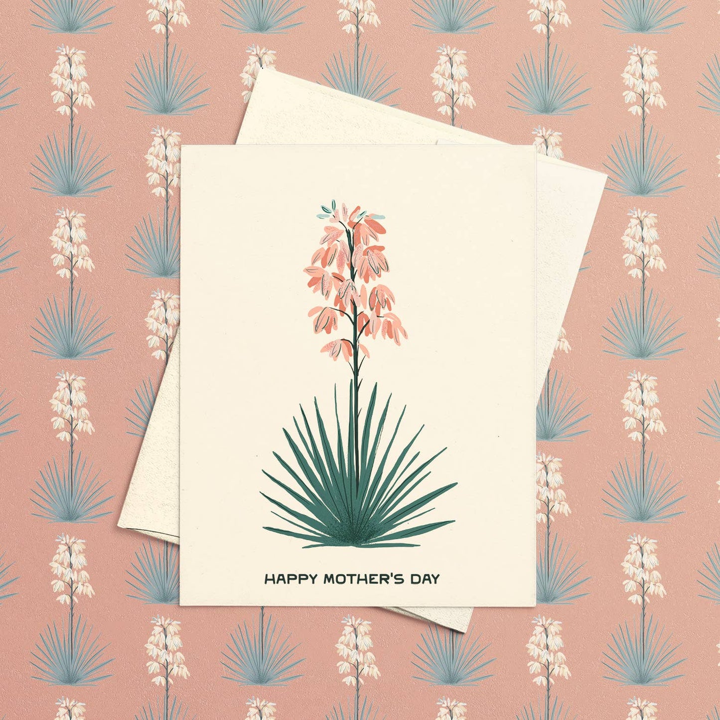 Yucca Blooms Mother's Day Card