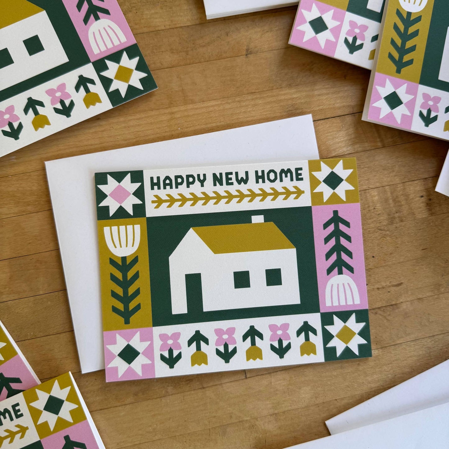 Happy New Home Quilt Card