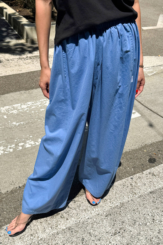 Pull On Parachute Pants | Slate Blue