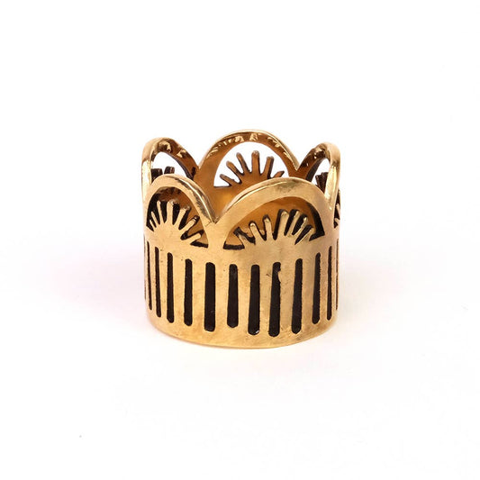 Brass Bandana Slide | Leah