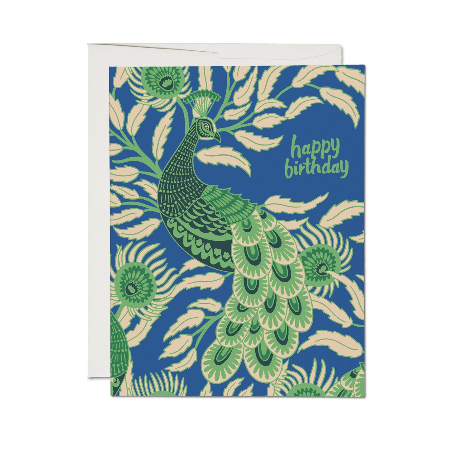 Birthday Peacock Card