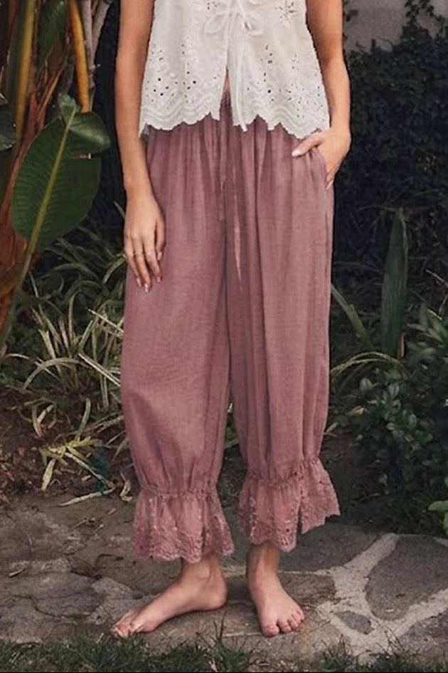 Stardust Bloomer Pants | Mauve