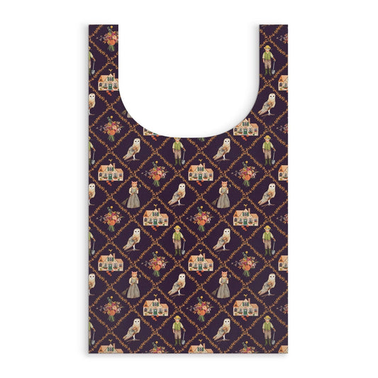 Packable Nylon Tote | Cottage Cats