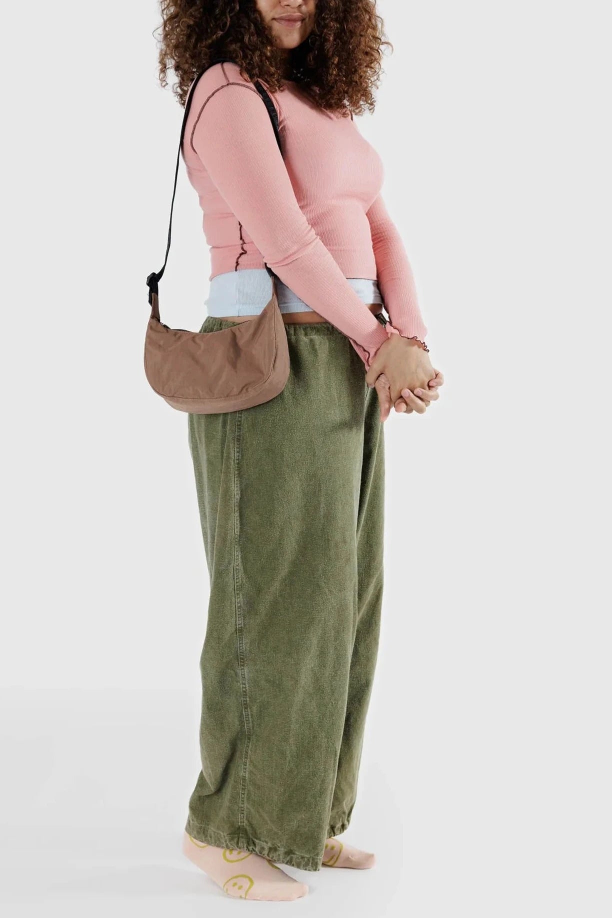 Small Crescent Bag | Cocoa
