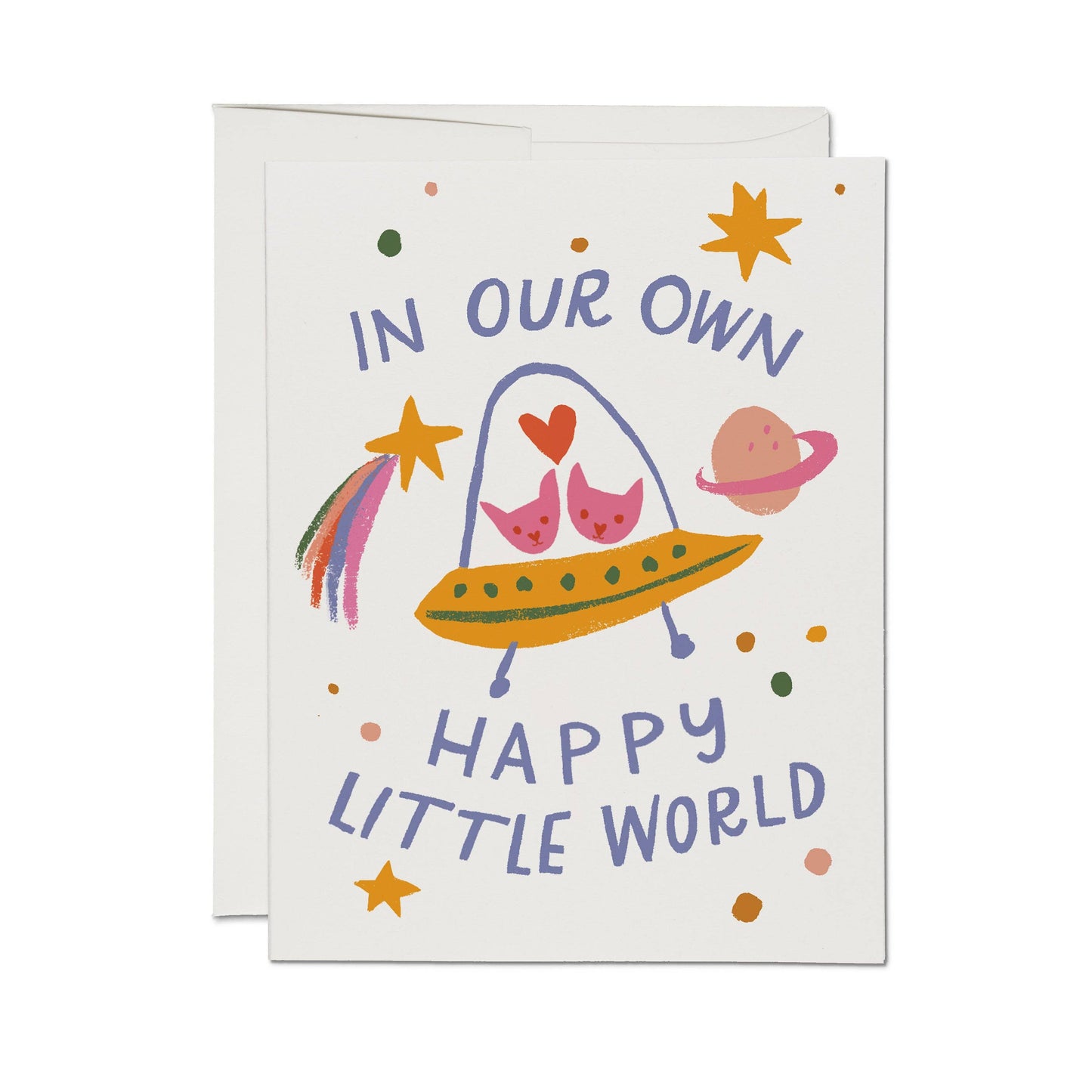 Happy Little World Card