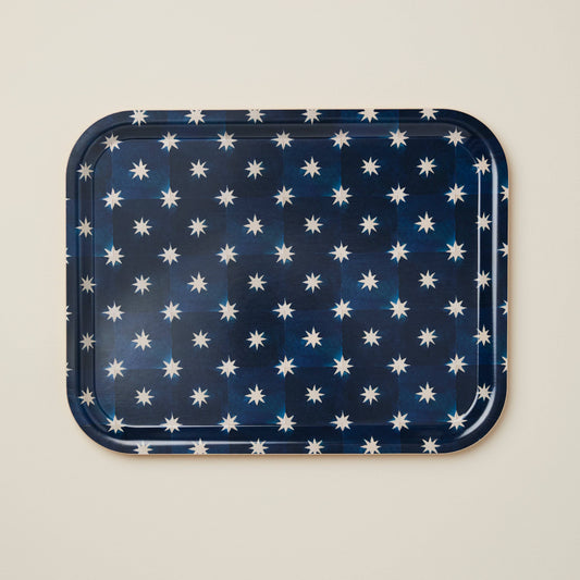 Navy Star Tray | Medium