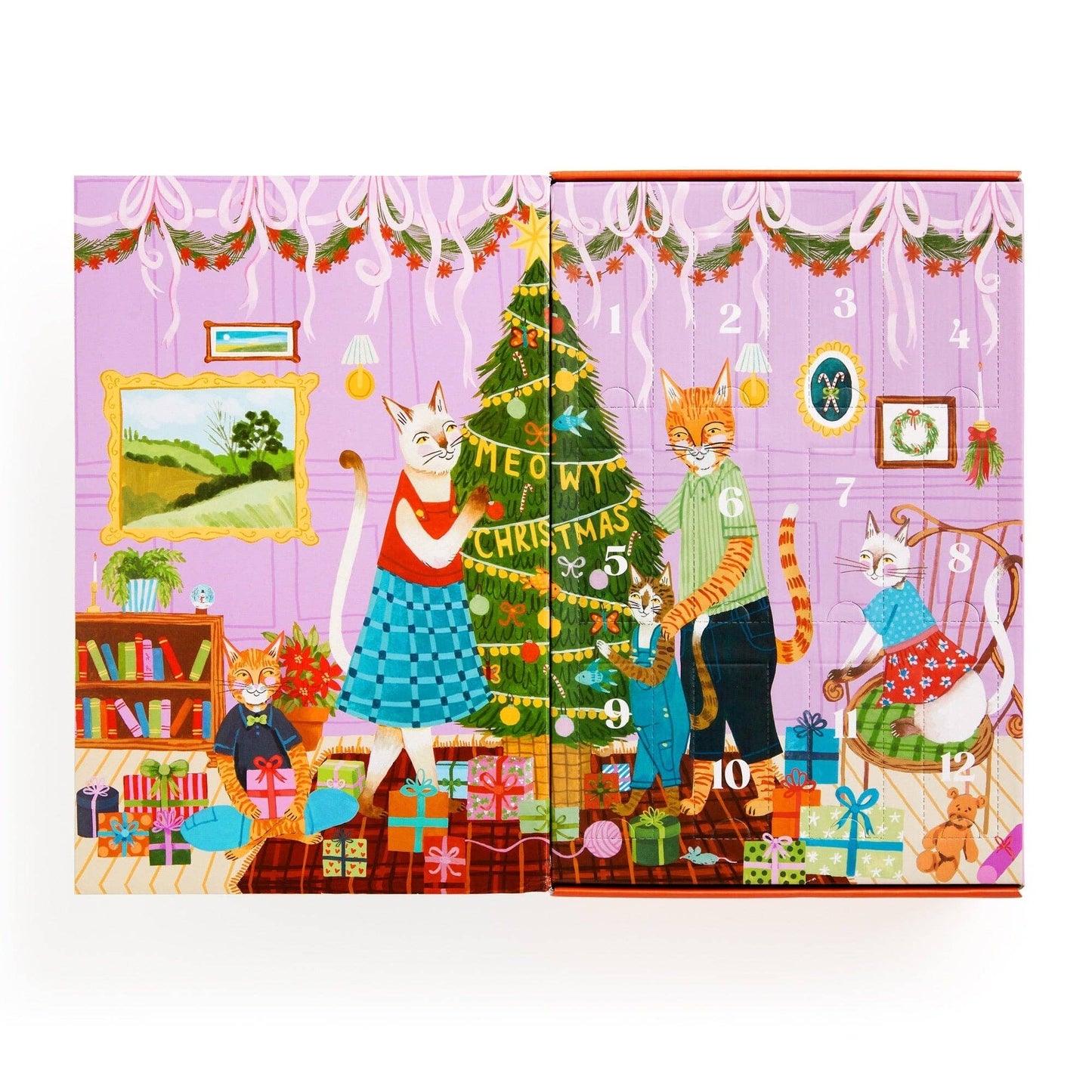 Meowy Christmas 12 Days of Puzzles | 500 Piece Countdown Puzzle