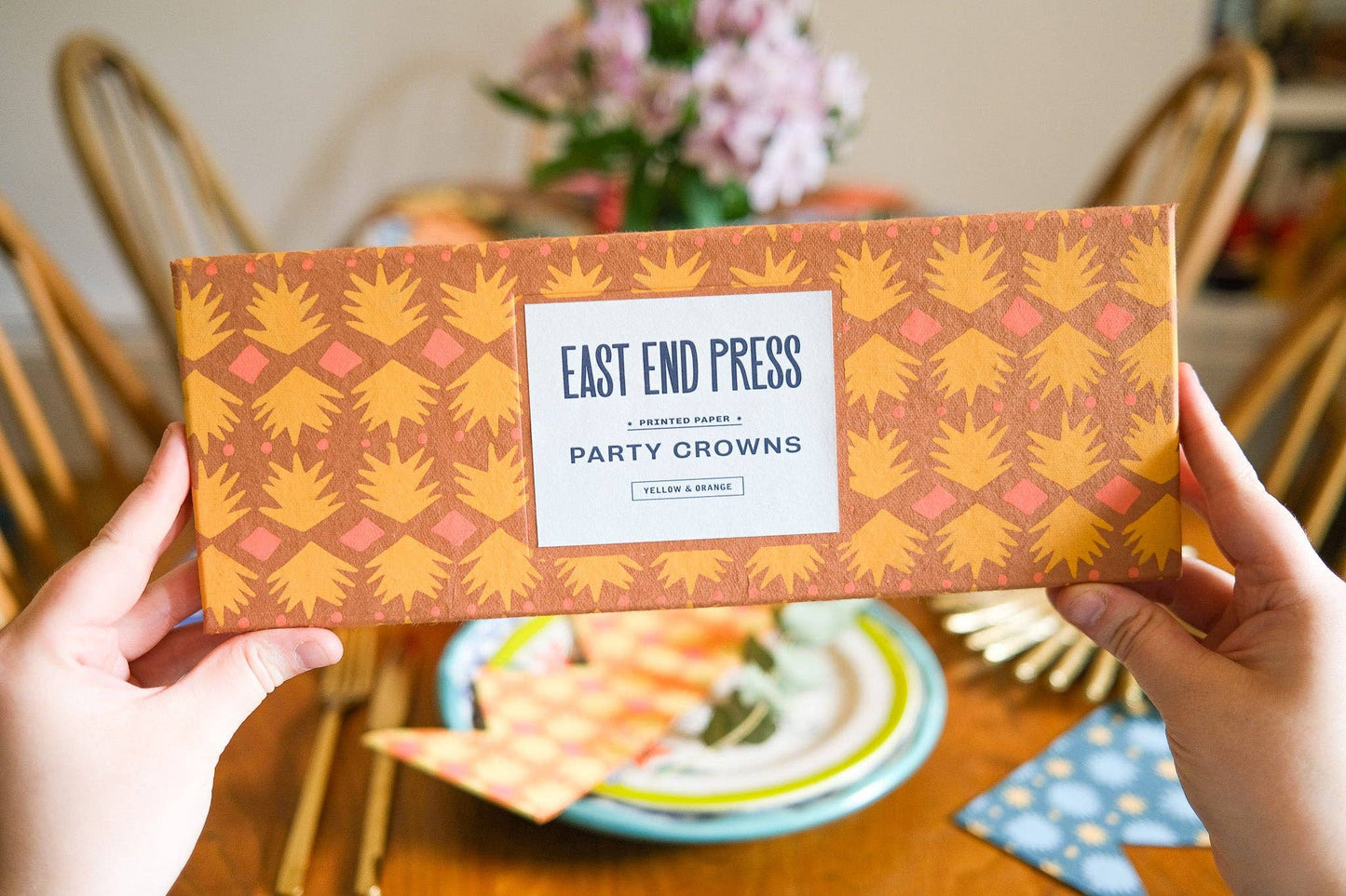 Yellow Paper Crowns