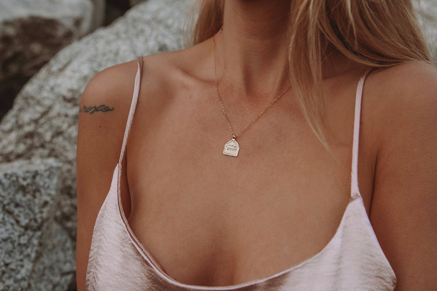 Janus Necklace | 18" Sterling Silver