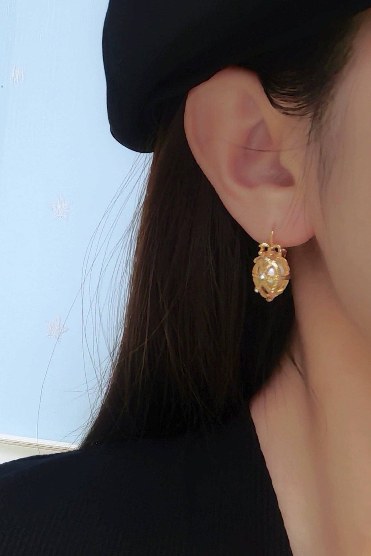Vintage-Inspired Easter Egg Earrings