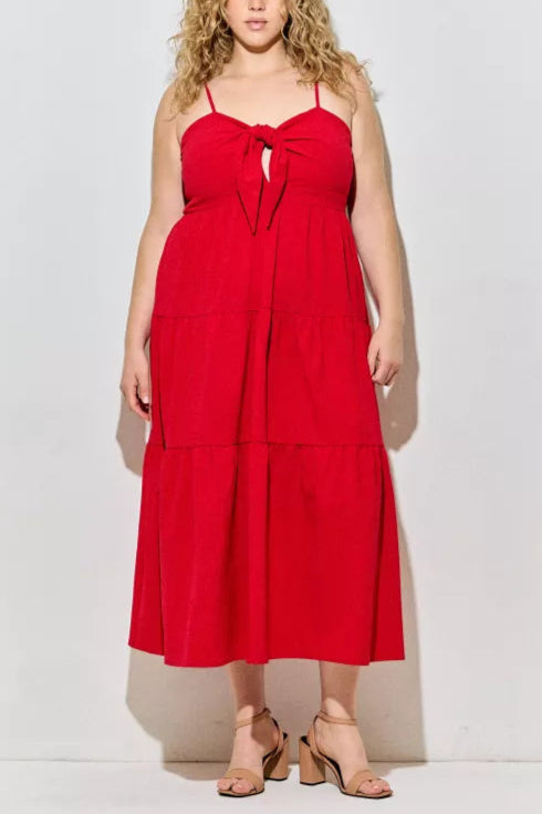Tomato Girl Midi Dress | Extended