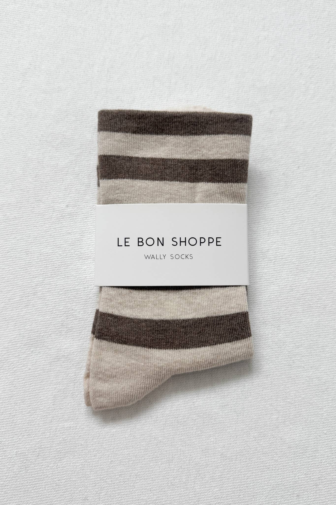 Wally Socks | Wide Brown