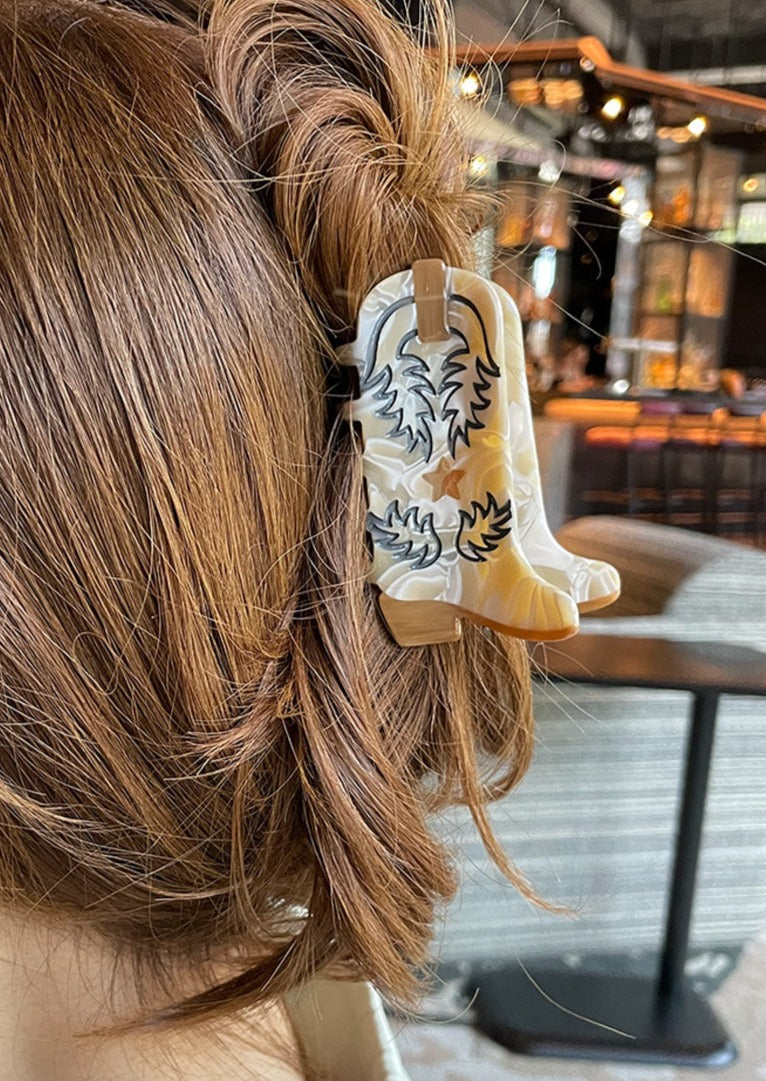 Coastal Cowgirl Hair Clip | Ivory