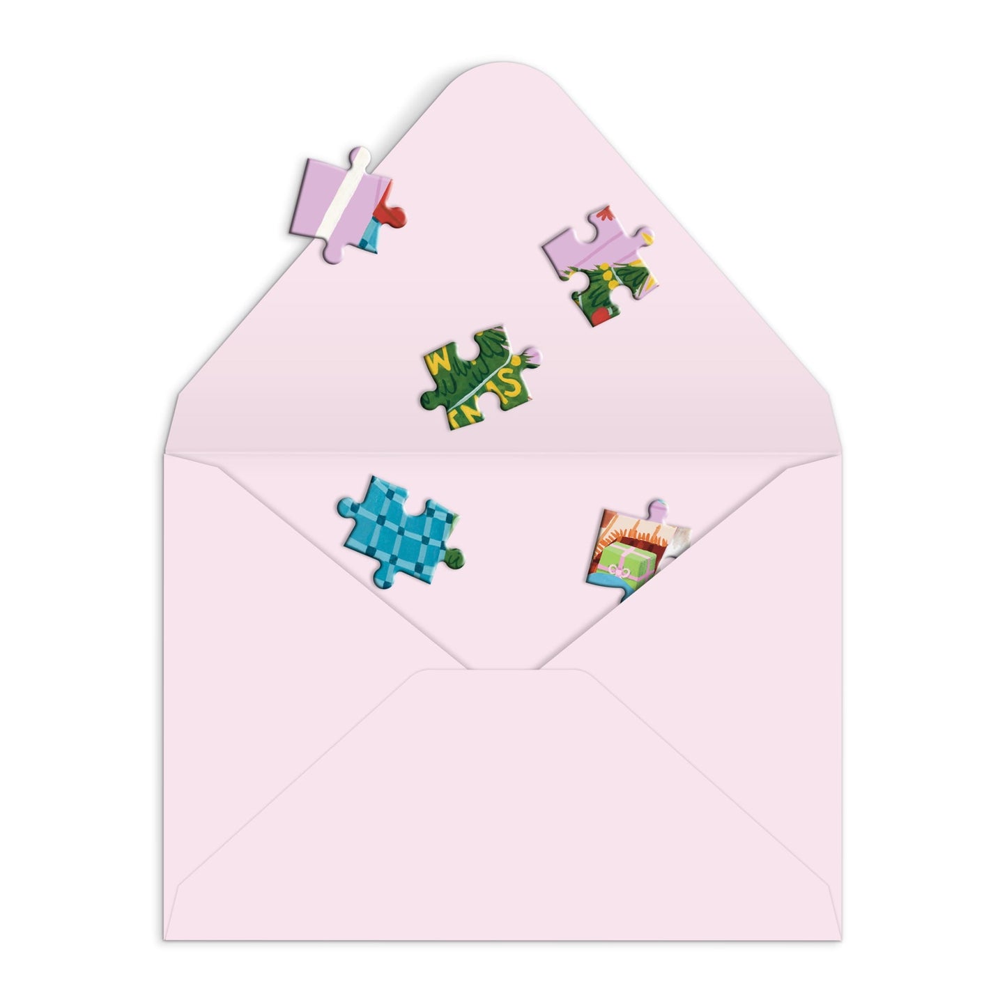 Meowy Christmas Greeting Card | 60 Piece Puzzle