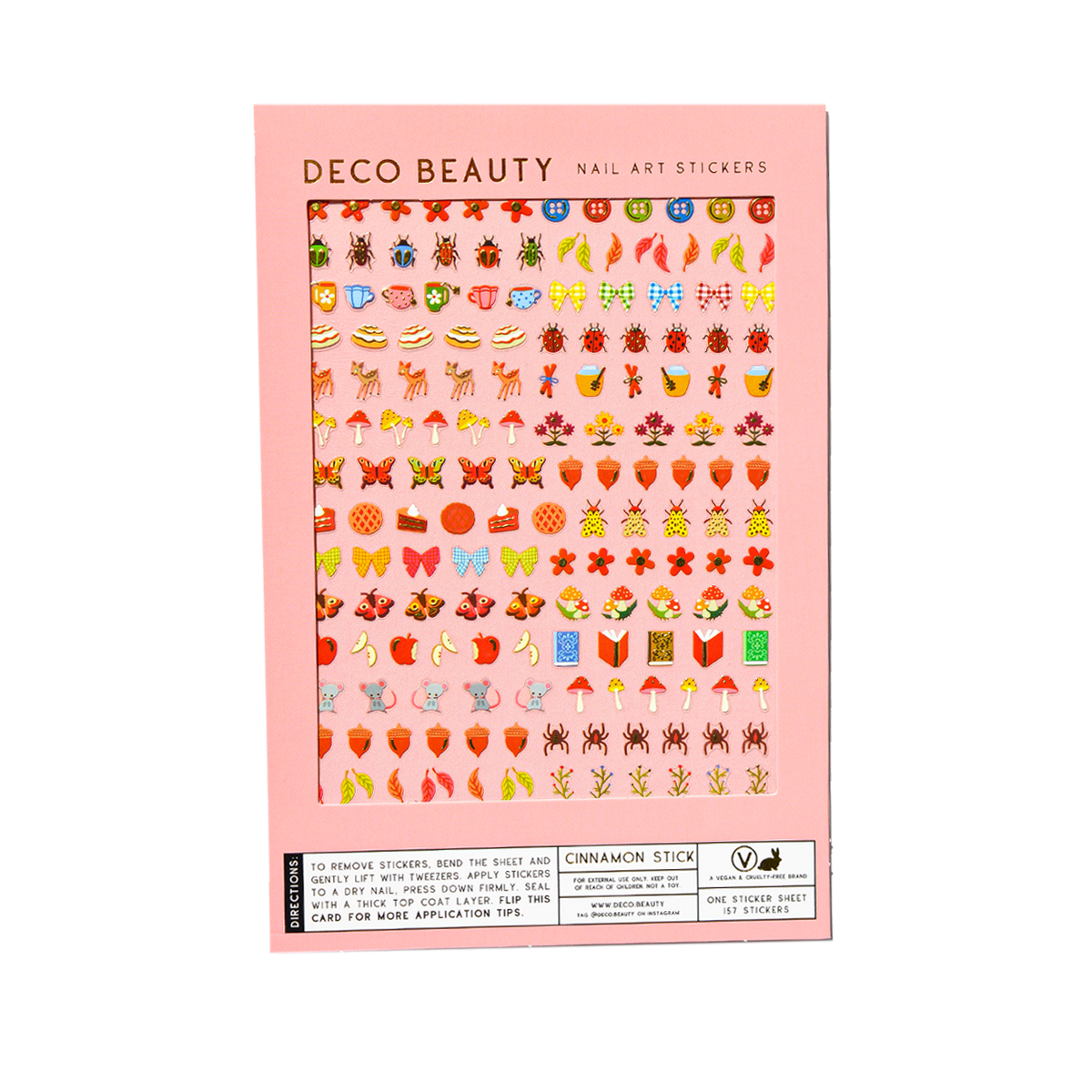 Nail Art Stickers | Cinnamon Stick