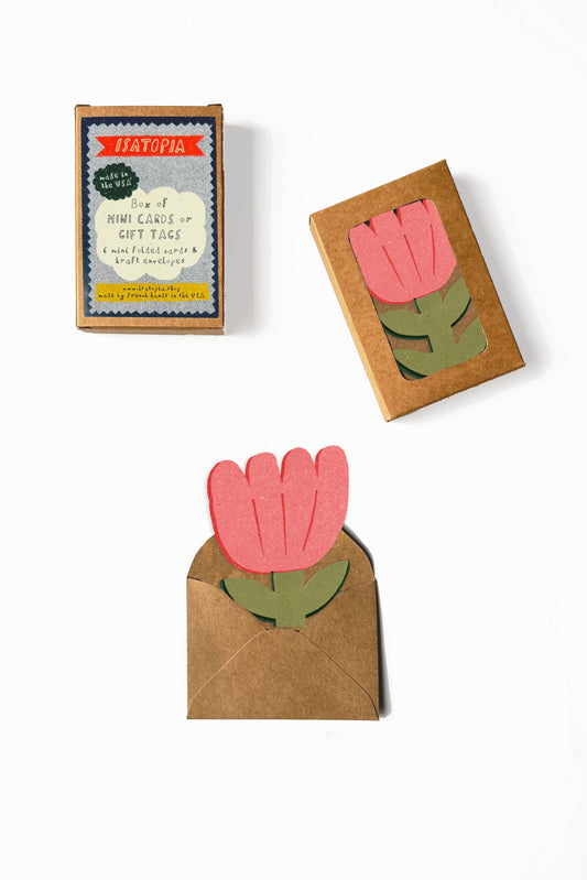 Blooming Flower Mini Cards | Box of 6