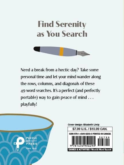 Pause for Puzzles: Word Searches for Tranquility