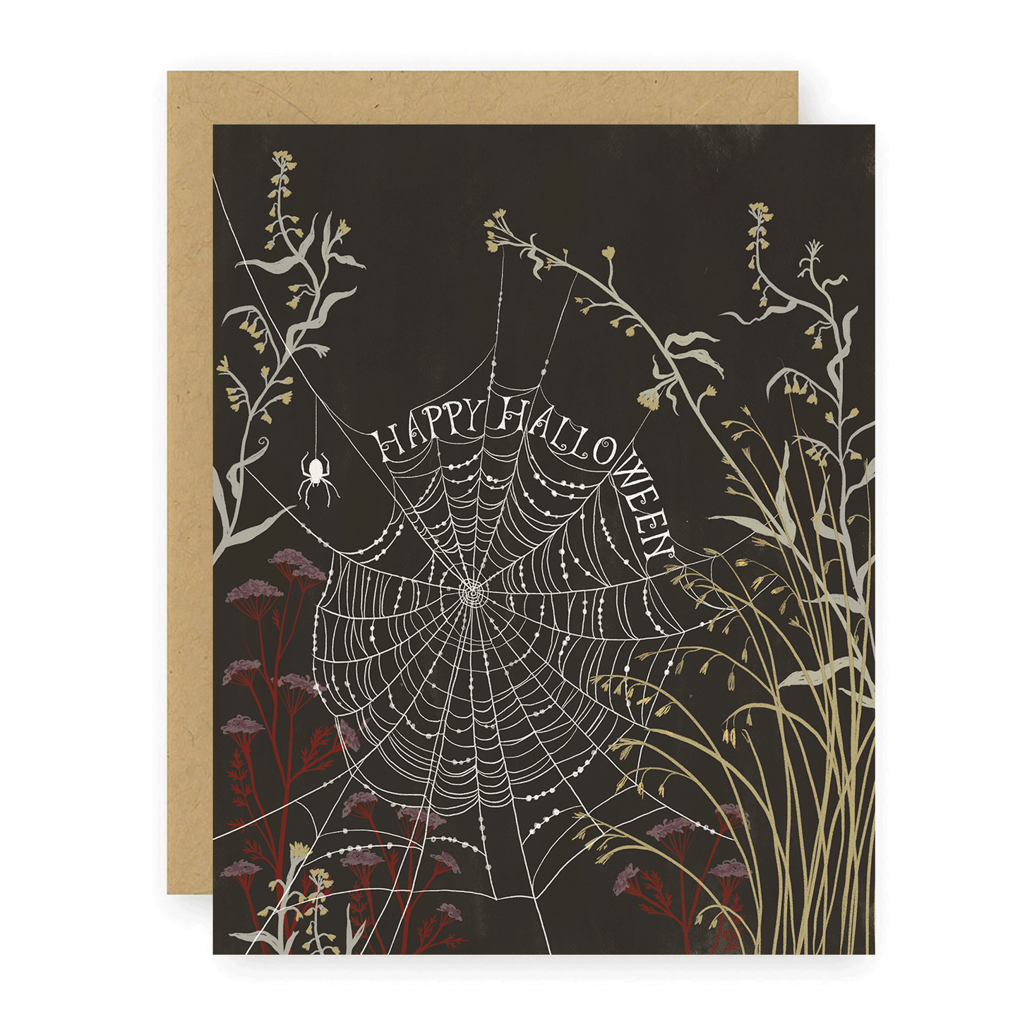 Halloween Spiderweb Card