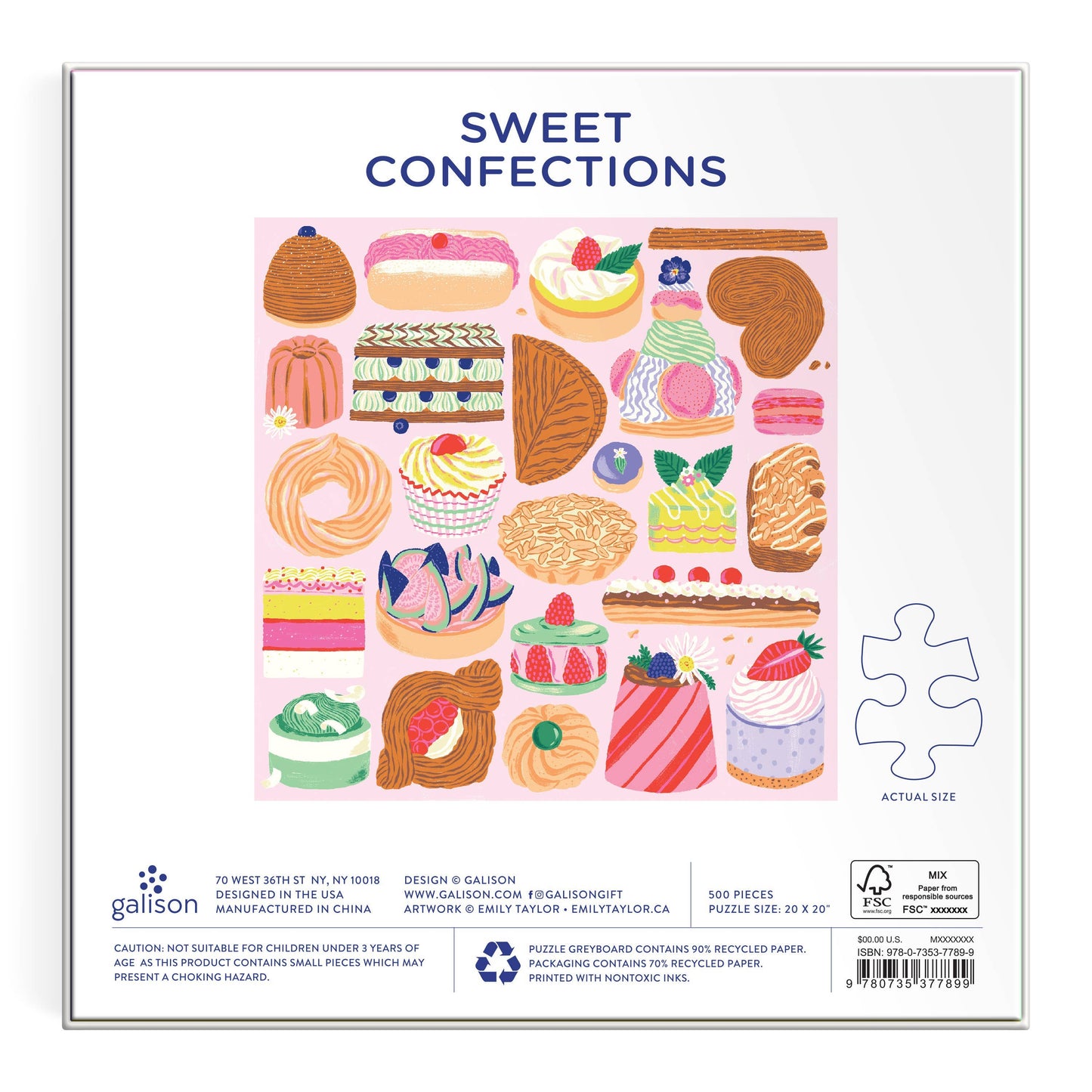 Sweet Confections | 500 Piece Puzzle