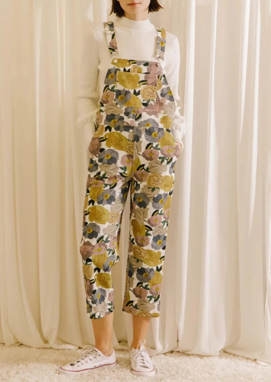Flower Market Overalls | Neutral