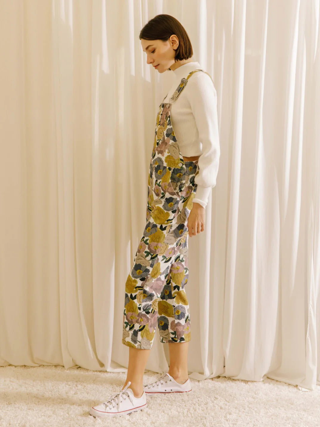 Flower Market Overalls | Neutral