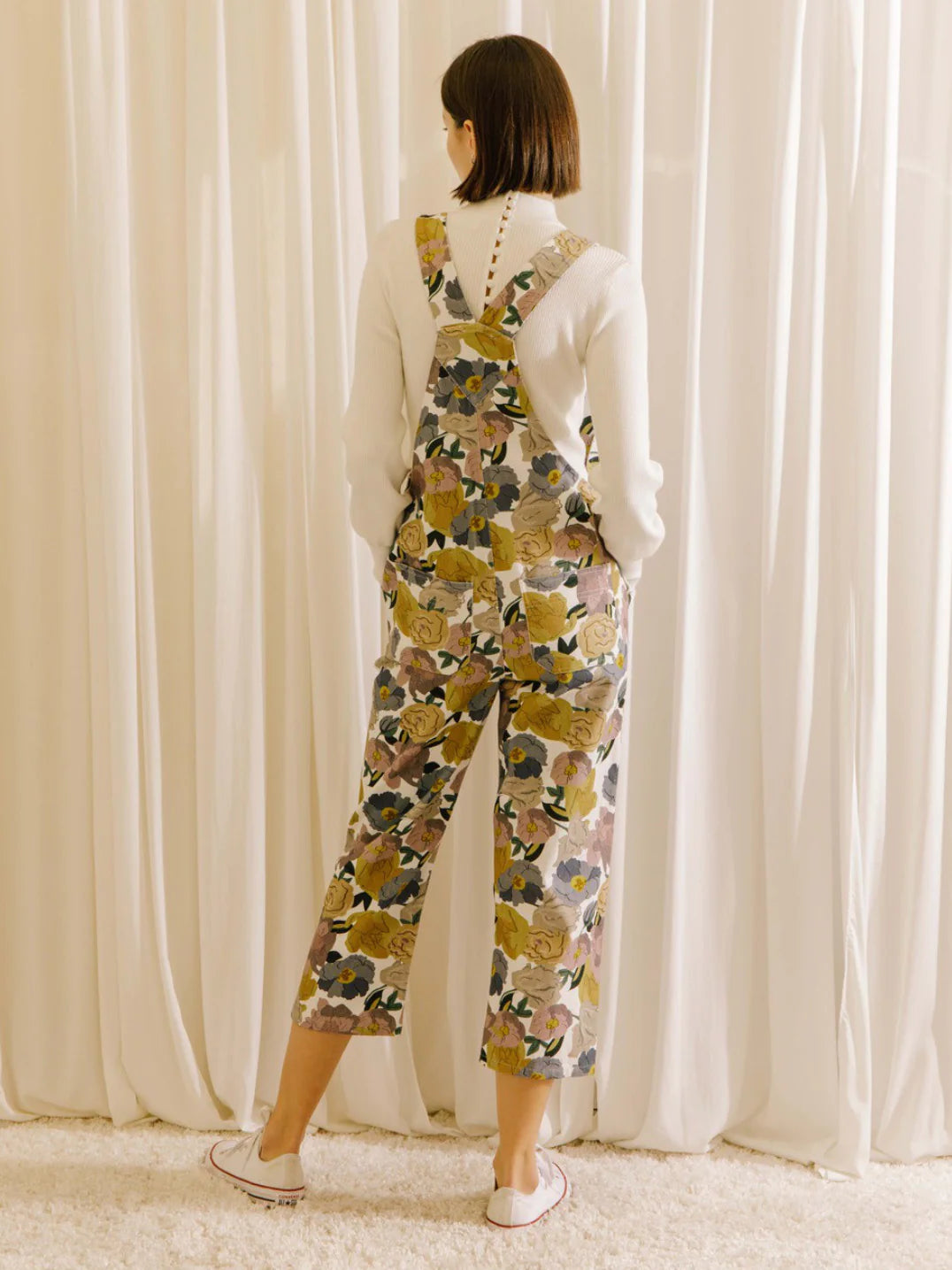 Flower Market Overalls | Neutral