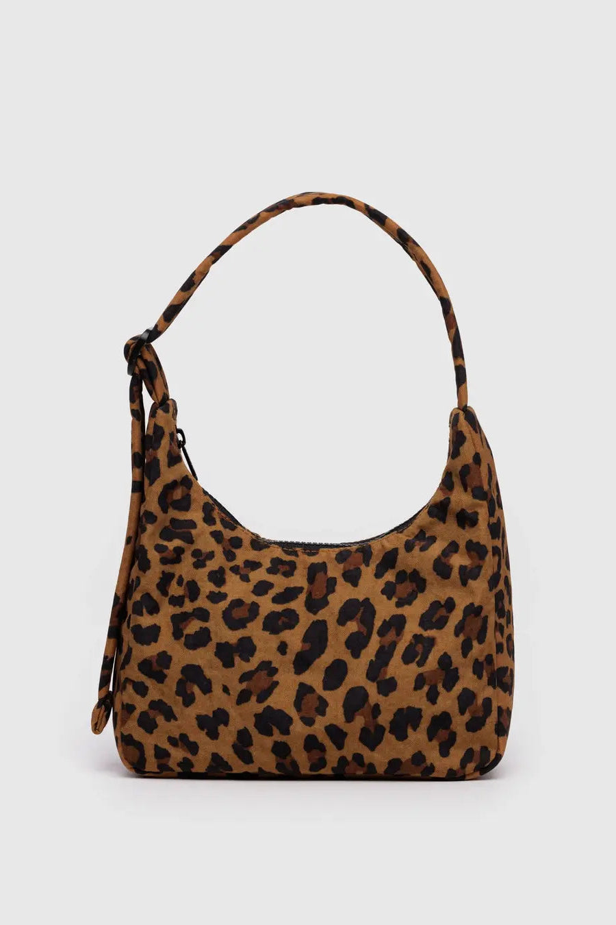 Mini Nylon Shoulder Bag | Leopard