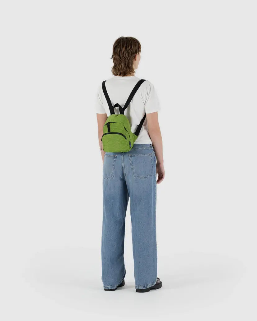 Mini Nylon Backpack | Green Juice