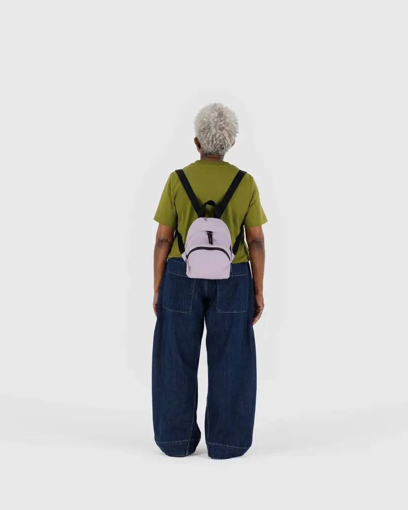 Mini Nylon Backpack | Dusty Pink
