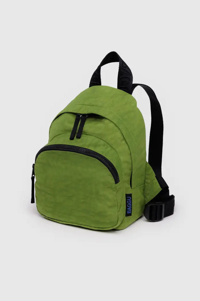 Mini Nylon Backpack | Green Juice