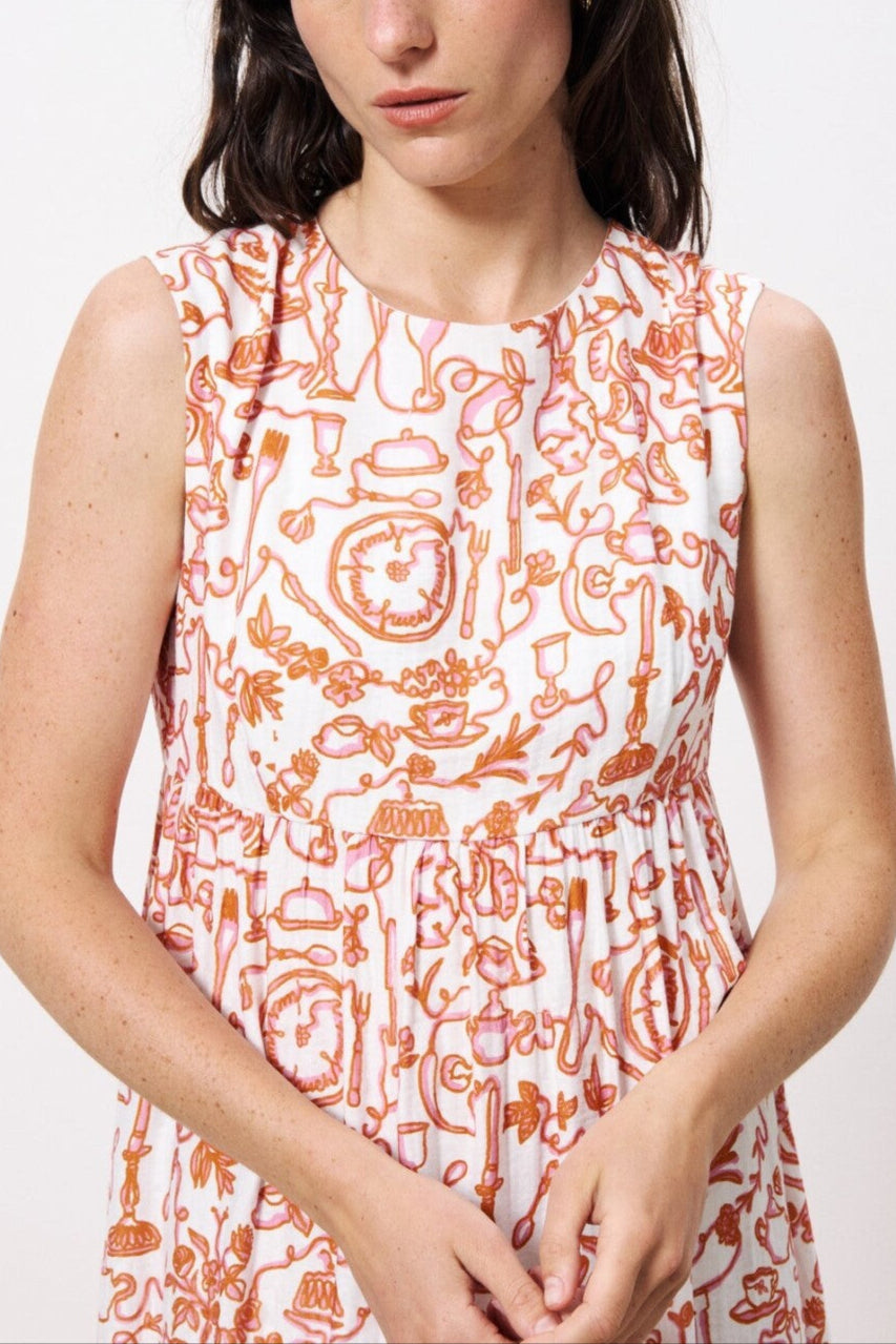 Country Kitchen Midi Dress