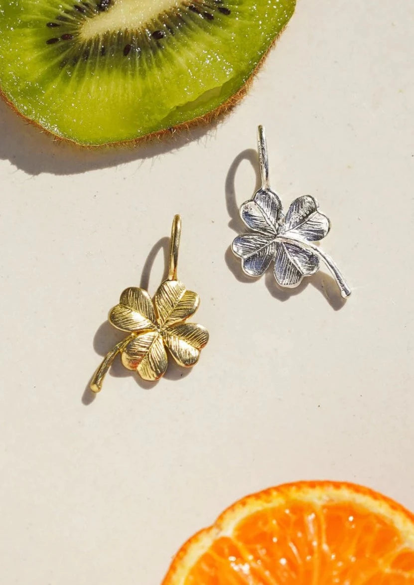 Lucky Clover Charm | Sterling Silver