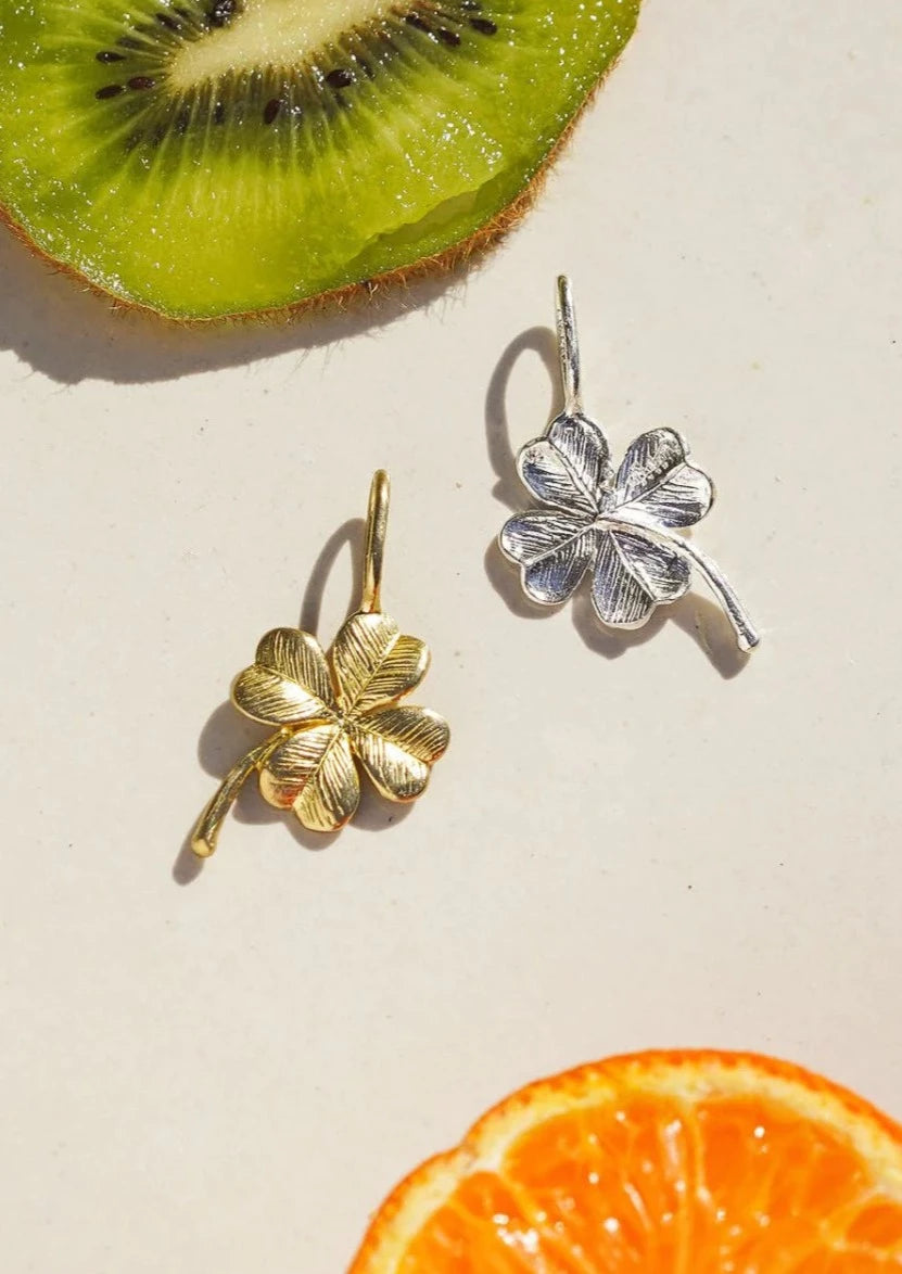 Lucky Clover Charm | Brass